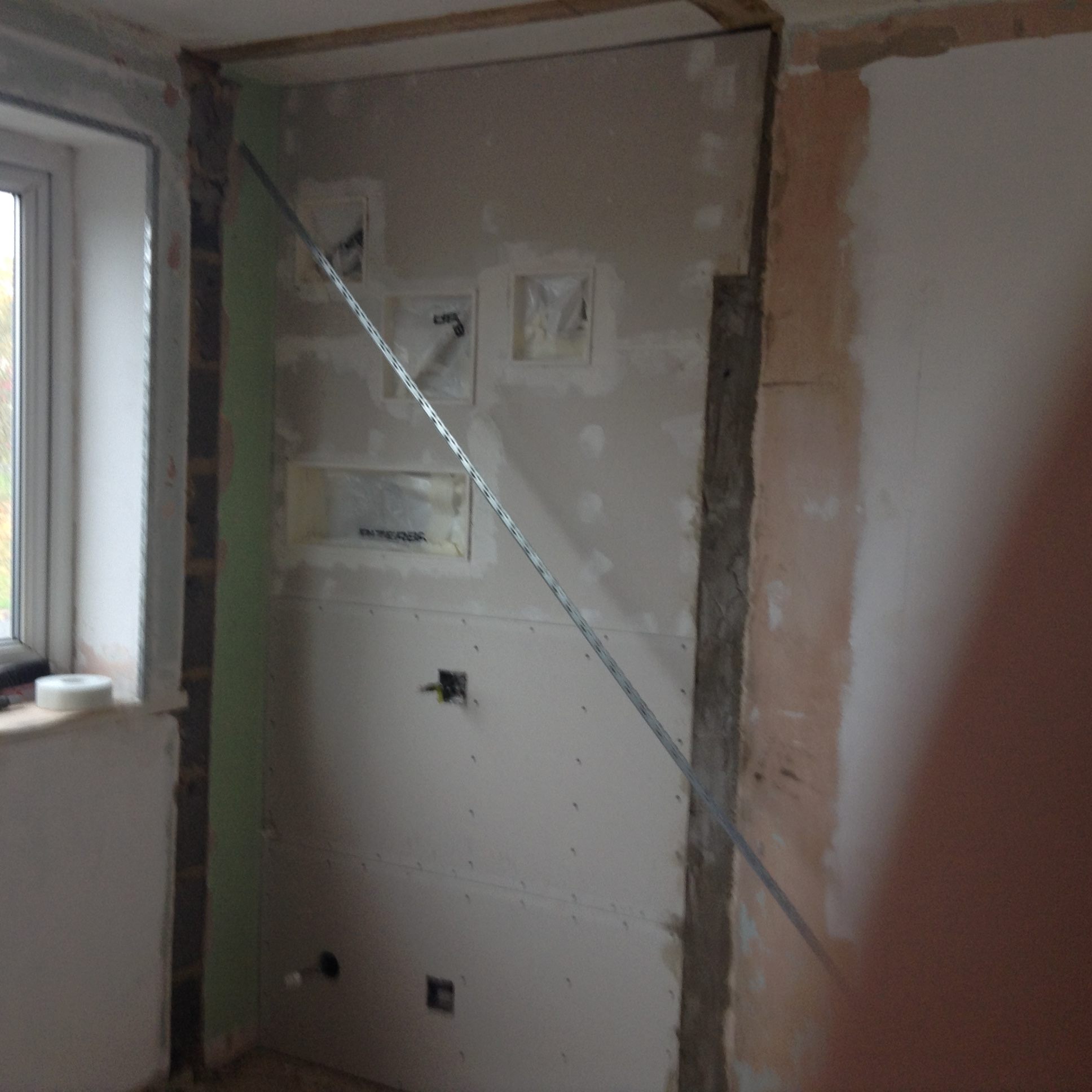 Bespoke fitted kitchen completed by David Price Building Services in Suffolk