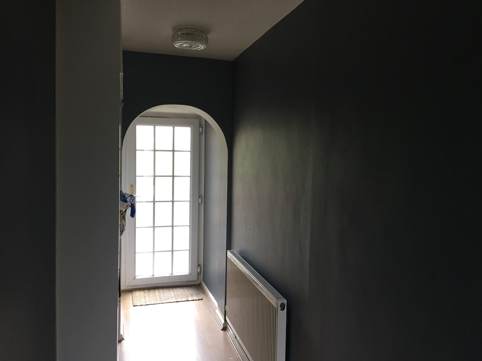 Freshly painted interior by David Price Building Services in Suffolk